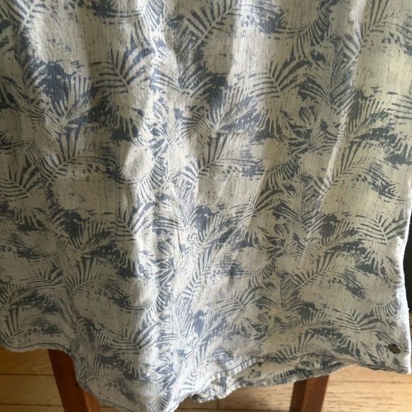 Blue Embellished Cut Out Tank Top Small - Picture 2 of 15